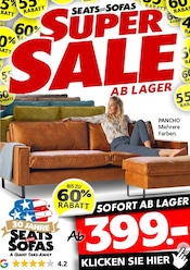 Kleiderschrank im Seats and Sofas Prospekt in Dachau Aktueller Seats and Sofas Prospekt mit Kleiderschrank, "SUPER SALE", Seite 1