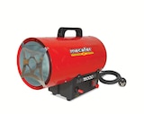 Chauffage au gaz compatible bouteille propane 15000w - MECAFER en promo chez Screwfix Chauffage au gaz compatible bouteille propane 15000w - MECAFER dans le catalogue Screwfix