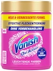 Oxi Action Pulver Leuchtende Farben Angebote von Vanish bei REWE Brandenburg für 4,79 €