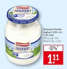 frischer Joghurt 3,8% Angebote von Ehrmann bei Marktkauf Bietigheim-Bissingen für 1,11 €