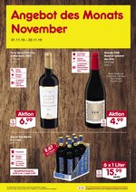 Netto Marken-Discount Prospekt "Angebot des Monats November", 1 Seiten, für Bad Camberg, 01.11.2019 - 30.11.2019 Netto Marken-Discount Prospekt "Angebot des Monats November", 1 Seiten, für Bad Camberg, 01.11.2019 - 30.11.2019
