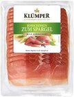 Rohschinken zum Spargel Angebote von Klümper bei Penny Freital für 1,79 €