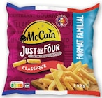 Frites classique ou allumette just au four - MC CAIN en promo chez Super U Pontault-Combault à 3,28 €