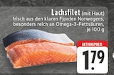 E center Oer-Erkenschwick - Lachsfilet Angebot im Prospekt Lachsfilet bei E center im Oer-Erkenschwick Prospekt für 1,79 €