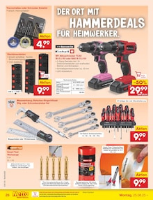 Schrauben Angebot im aktuellen Netto Marken-Discount Prospekt auf Seite 38
