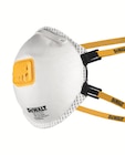 Masques FFP2 NR D jetables moulés à soupapes P2 - DEWALT en promo chez Screwfix Villeneuve-d'Ascq à 8,19 €