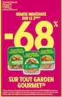 Promo -68% remise immédiate sur le 2ème sur tout GARDEN GOURMET à  dans le catalogue Intermarché Super à Publier