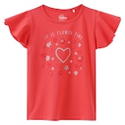 Aktuelle Shirt Angebote bei Ernstings family in Köln Aktuelles Mädchen T-Shirt mit Glitzer-Print Angebot bei Ernstings family in Köln ab 7,99 €
