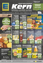 EDEKA Prospekt "Aktuelle Angebote" für Leverkusen, 26 Seiten, 16.02.2026 - 21.02.2026