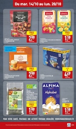 Prix et réduction Produit Vegan dans le prospectus Aldi en cours Offre Produit Vegan dans le catalogue Aldi du moment à la page 13