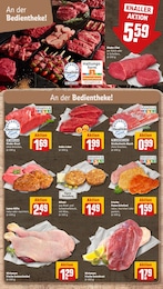 Fleisch im REWE Prospekt Dein Markt auf S. 6