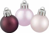 WEIHNACHTSKUGEL-SET "PINK-LILA", 9-TEILIG im aktuellen OBI Prospekt