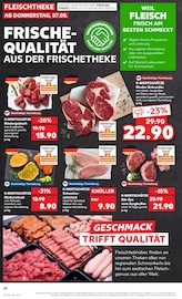 Aktueller Kaufland Prospekt mit Rindfleisch, "Aktuelle Angebote", Seite 20