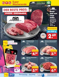 Rindfleisch Angebot & Preis im aktuellen Netto Marken-Discount Prospekt Rindfleisch Angebot im aktuellen Netto Marken-Discount Prospekt auf Seite 54