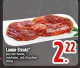 Lamm-Steaks im Angebot bei EDEKA in Ingolstadt Lamm-Steaks Angebote bei EDEKA Ingolstadt für 2,22 €