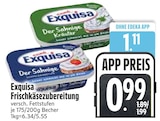 Frischkäsezubereitung im EDEKA Prospekt Frischkäsezubereitung von Exquisa im aktuellen EDEKA Prospekt für 0,99 €