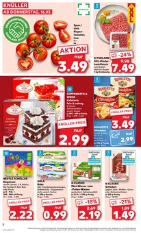 Kaufland Pirmasens Prospekt der aktuellen Woche, gültig von 16.03.2023 bis 22.03.2023 Aktueller Kaufland Pirmasens Prospekt "Aktuelle Angebote" mit 43 Seiten