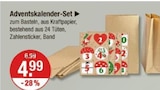 Adventskalender-Set von  im aktuellen V-Markt Prospekt für 4,99 €