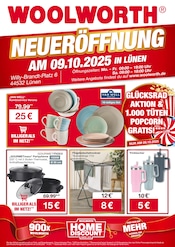 Aktueller Woolworth Günstige Mode Prospekt in Koblenz und Umgebung, "NEUERÖFFNUNG IN LÜNEN" mit 8 Seiten, 09.10.2025 - 09.10.2025
