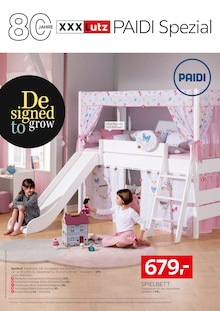 Bett im aktuellen XXXLutz Möbelhäuser Prospekt (Freiburg (Breisgau)) Bett im XXXLutz Möbelhäuser Prospekt "PAIDI Spezial" mit 10 Seiten (Freiburg (Breisgau))