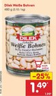 Gemuesekonserven im Netto Marken-Discount Prospekt Weiße Bohnen von Dilek im aktuellen Netto Marken-Discount Prospekt für 1,49 €