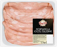 Mortadelle 100% Italienne - Casino Supermarchés à Bordeaux Mortadelle 100% Italienne en promo chez Casino Supermarchés Bordeaux à 1,43 €