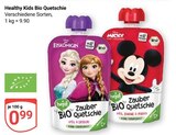 Zauber Bio Quetschie Apfel & Erdbeere Angebote von Healthy Kids bei GLOBUS Krefeld für 0,99 €