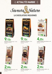 Chocolat Angebote im Prospekt "PROMOS SAVEURS D'AUTOMNE" von NaturéO Chocolat Angebote im Prospekt "PROMOS SAVEURS D'AUTOMNE" von NaturéO auf Seite 12