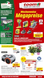 toom Baumarkt Prospekt: "Respekt, wer's selber macht.", 14 Seiten, 16.08.2025 - 22.08.2025