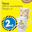 Tasse Angebote bei TEDi Recklinghausen für 2,00 €