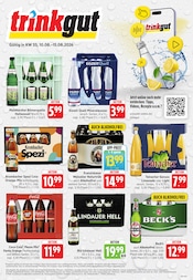 Trinkgut Supermarkt Prospekt der aktuellen Woche mit 6 Seiten, gültig von 10.08.2026 bis 15.08.2026, in Abstatt und Umgebung Aktueller Trinkgut Supermarkt Prospekt in Abstatt und Umgebung, "Aktuelle Angebote" mit 6 Seiten, 10.08.2026 - 15.08.2026
