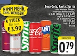 Coca-Cola, Fanta, Sprite im Angebot bei EDEKA in Solingen Coca-Cola, Fanta, Sprite Angebote von Coca-Cola bei EDEKA Solingen für 0,79 €
