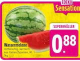 Melone im EDEKA Prospekt Wassermelone von EDEKA im aktuellen EDEKA Prospekt für 0,88 €