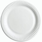 Lot de 50 assiettes carton blanc Ø 23cm - Carrefour Home - Supermarchés Match à Calais Lot de 50 assiettes carton blanc Ø 23cm - Carrefour Home en promo chez Supermarchés Match Calais à 6,73 €