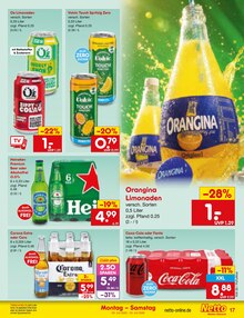 Coca Cola im Netto Marken-Discount Prospekt "Aktuelle Angebote" mit 71 Seiten (Ludwigsburg)
