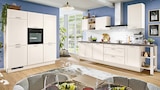 Aktuelle Backofen Angebote bei porta Möbel in Jena Aktuelles Einbauküche MF 43 magnolienweiß/Terra Taupe Angebot bei porta Möbel in Jena ab 4.999,00 €