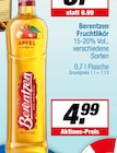 Fruchtlikör im Angebot bei EDEKA in Warendorf Fruchtlikör Angebote von Berentzen bei EDEKA Warendorf für 4,99 €