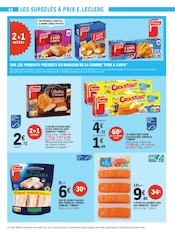 Promos Congélateur dans le catalogue "Vague de fraîcheur sur votre budget" de E.Leclerc Congélateur en promo dans le catalogue E.Leclerc à la page 42
