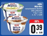 Aktuelles Milch Reis Angebot bei E center in Chemnitz ab 0,39 €