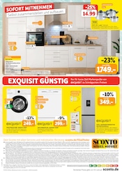 Kühlschrank im Sconto SB Prospekt in Dessau-Roßlau Aktueller Sconto SB Prospekt mit Kühlschrank, "KÜCHEN SSV", Seite 8