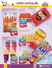 Coca Cola Zero im Netto Marken-Discount Prospekt "Aktuelle Angebote" mit 62 Seiten (Mannheim)