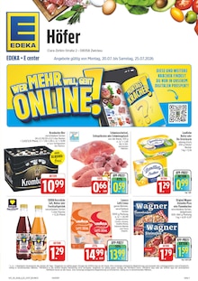 EDEKA Zwickau Prospekt der aktuellen Woche, gültig von 20.07.2026 bis 25.07.2026 Aktueller EDEKA Zwickau Prospekt "Wir lieben Lebensmittel!" mit 38 Seiten