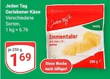 Geriebener Käse Emmentaler Angebote von Jeden Tag bei GLOBUS Hof für 1,69 €