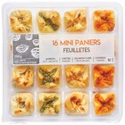 16 mini-paniers feuilletés - Les petits fours en promo chez Colruyt Saint-Étienne à 6,89 €