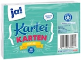 REWE Benjental - Karteikarten Angebot im Prospekt Karteikarten bei REWE im Benjental Prospekt für 2,49 €