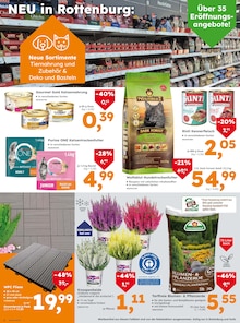 Katzenfutter im Globus-Baumarkt Prospekt "Immer eine Idee besser" mit 8 Seiten (Reutlingen)