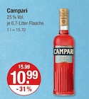 Campari im V-Markt Prospekt Campari von Campari im aktuellen V-Markt Prospekt für 10,99 €