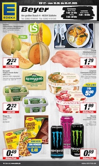 Aktueller EDEKA Prospekt "Aktuelle Angebote" Seite 1 von 18 Seiten für Borken