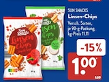 Linsen-Chips bei ALDI SÜD im Kaiserslautern Prospekt für 1,00 €