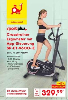 Netto Marken-Discount Bad Suderode - Crosstrainer Ergometer Crosstrainer Ergometer Angebot bei Netto Marken-Discount Bad Suderode im Prospekt "Heiße Angebote für kalte Tage!"
